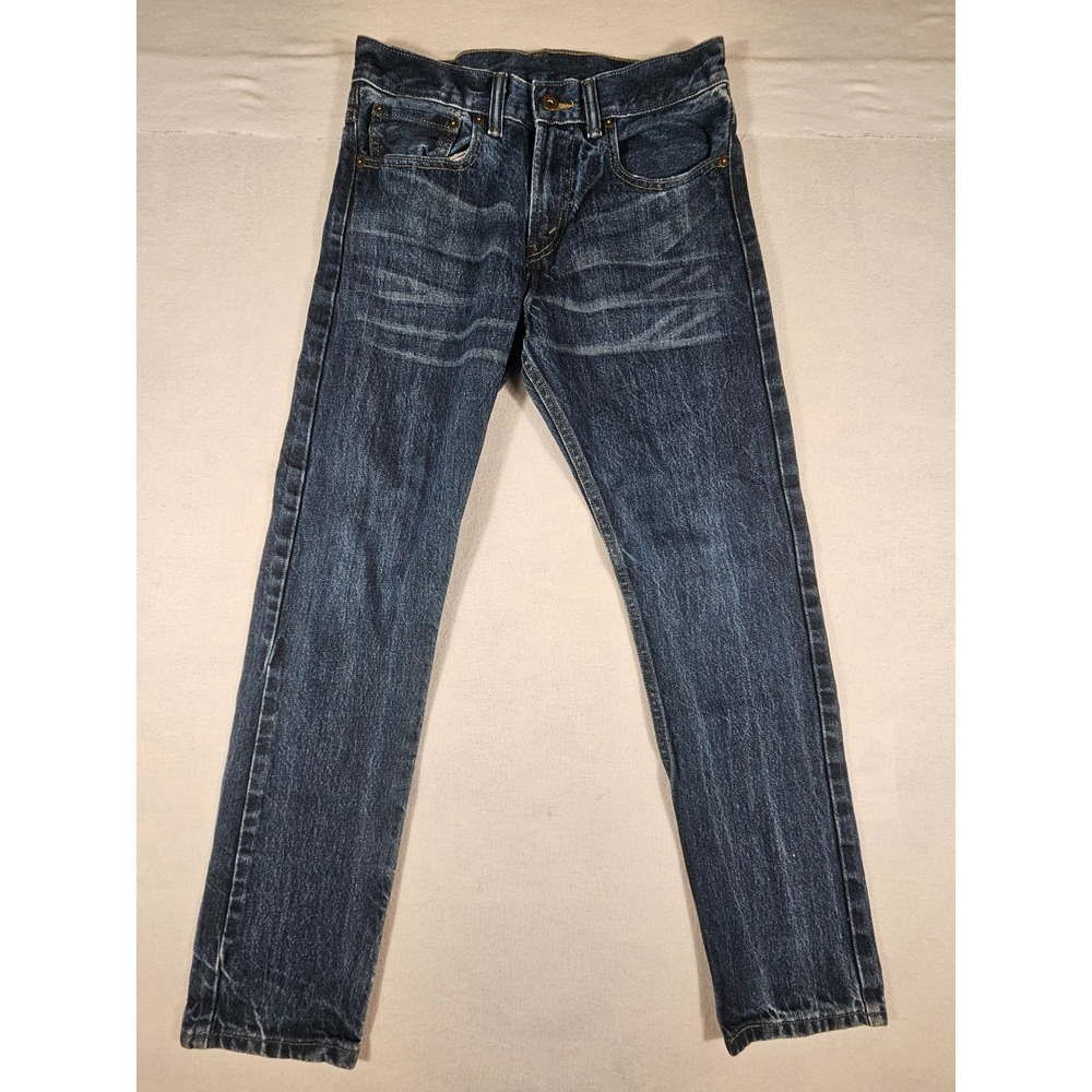 Levis‎ 520 Taper Jeans Kids Size 16 Regular Dark Wash Denim 28x28 528390003